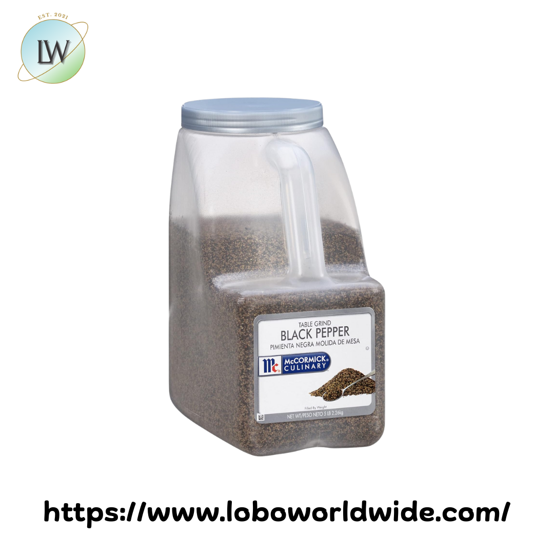 McCormick Culinary Table Grind Black Pepper 5 lb.