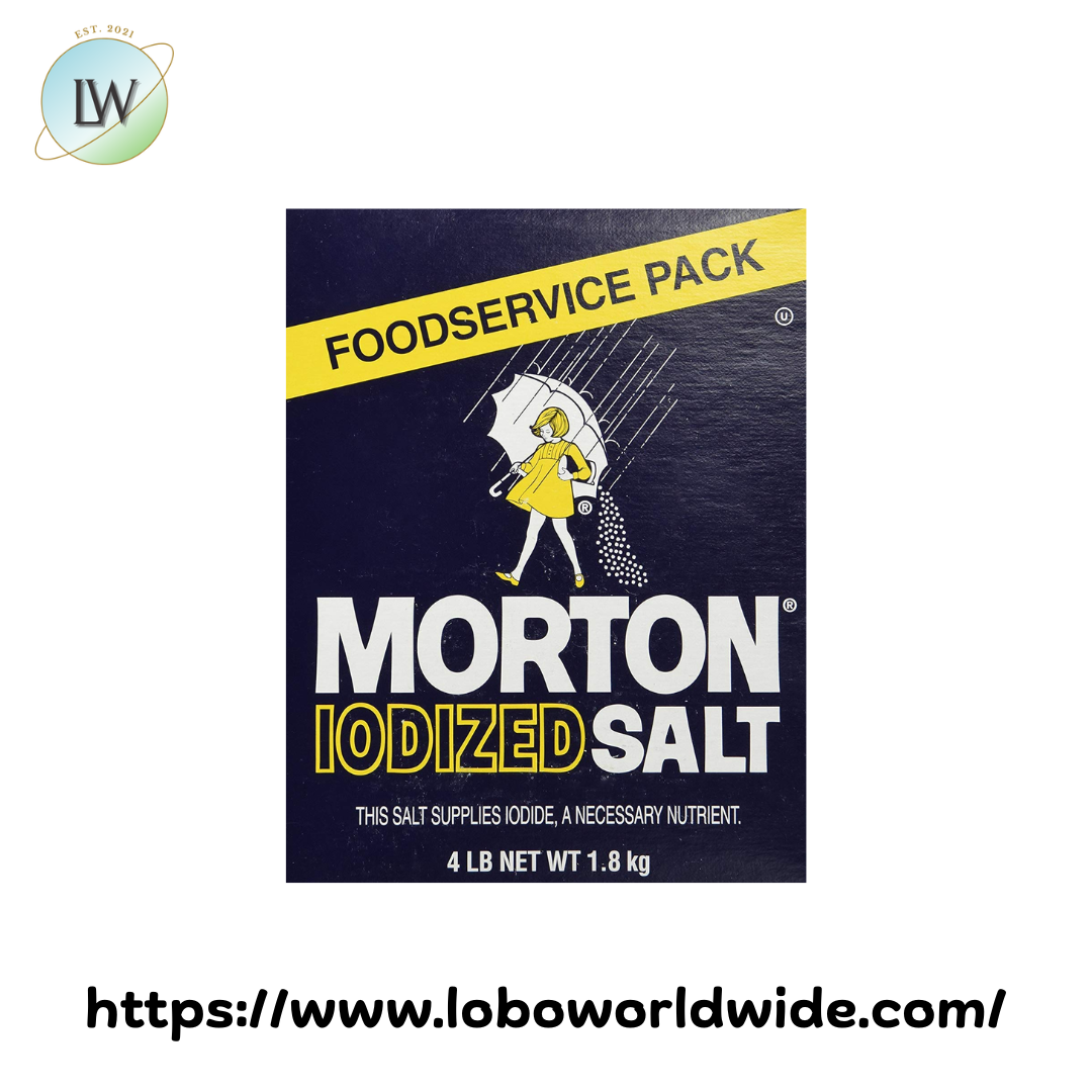 Morton 4 lb. Bulk Iodized Table Salt