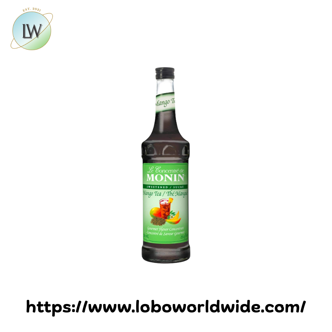 Monin 750 mL Mango Tea 7:1 Concentrate