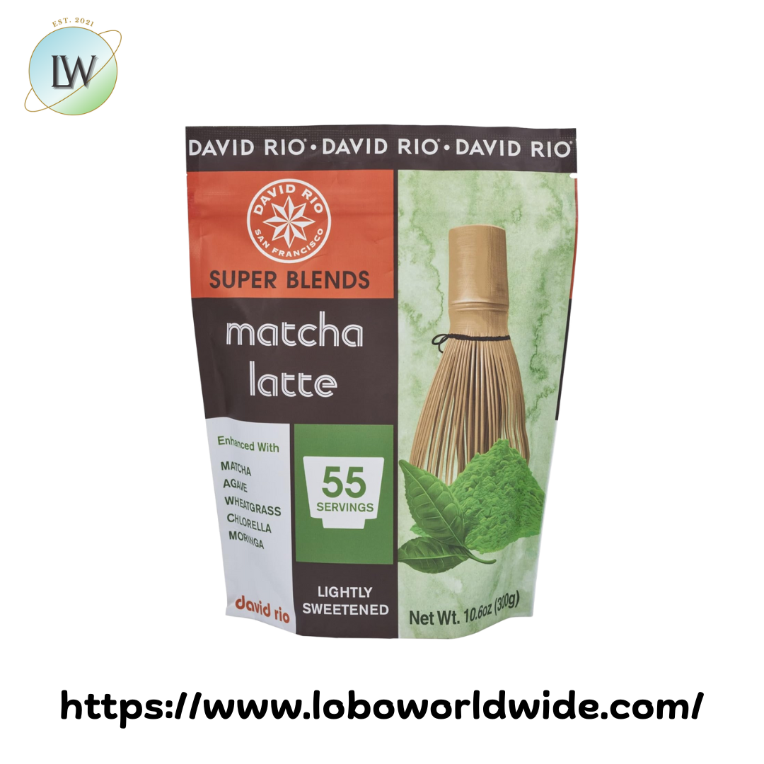 David Rio Super Blends Matcha Latte Mix 10.6 oz.