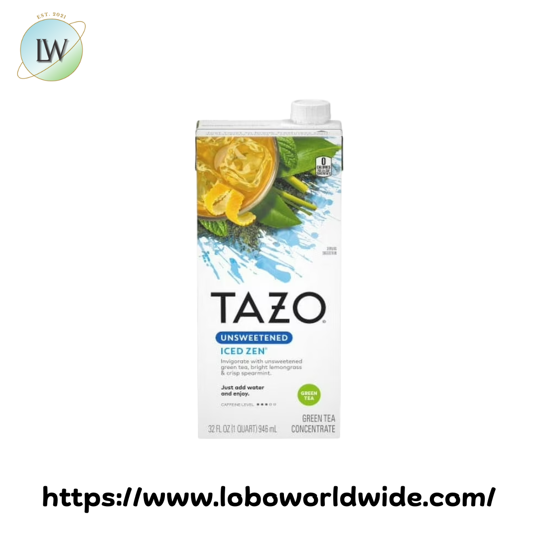 Tazo 32 fl. oz. Unsweetened Iced Zen Green Tea 1:1 Concentrate