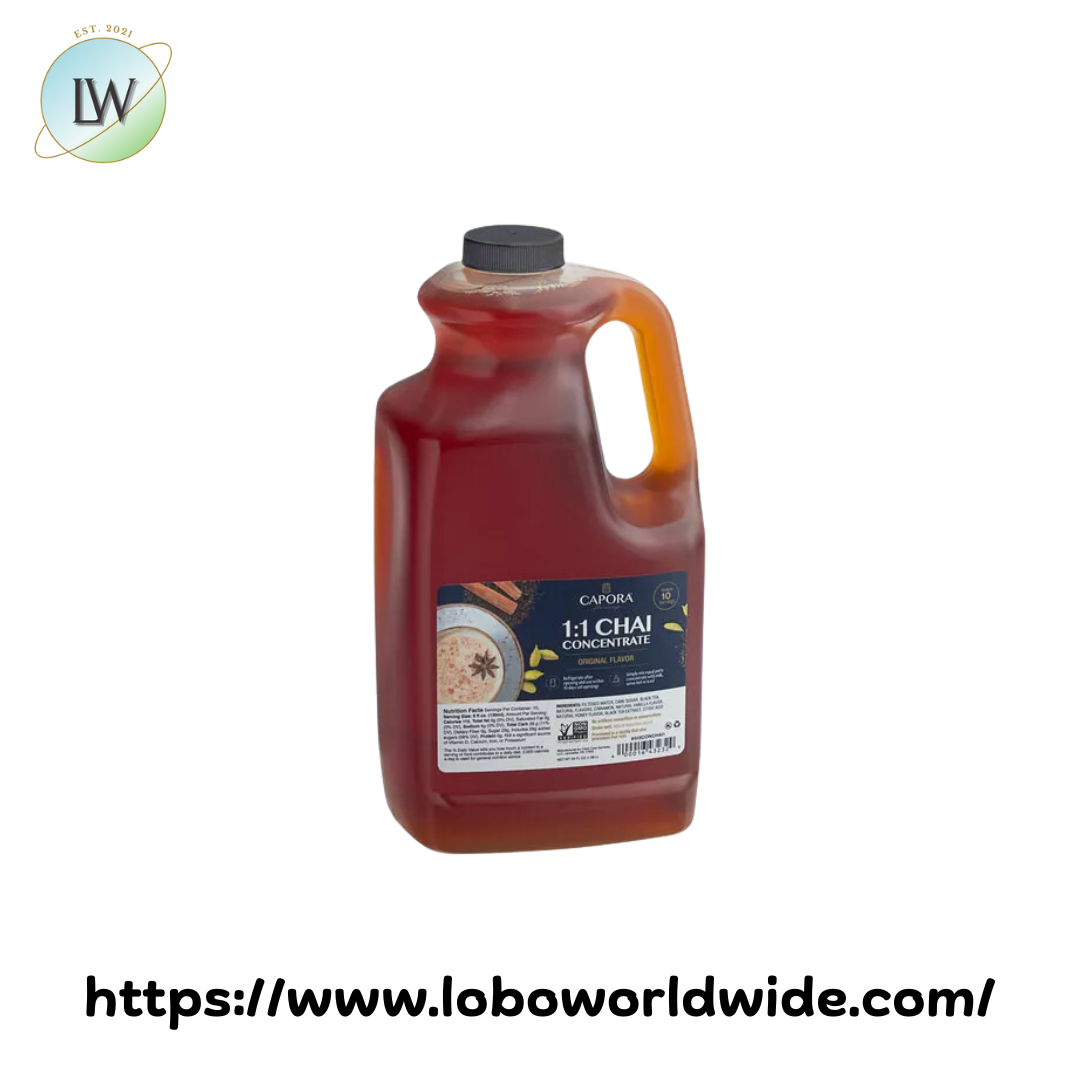 Capora Original Chai Tea Latte 1:1 Concentrate 64 fl. oz.