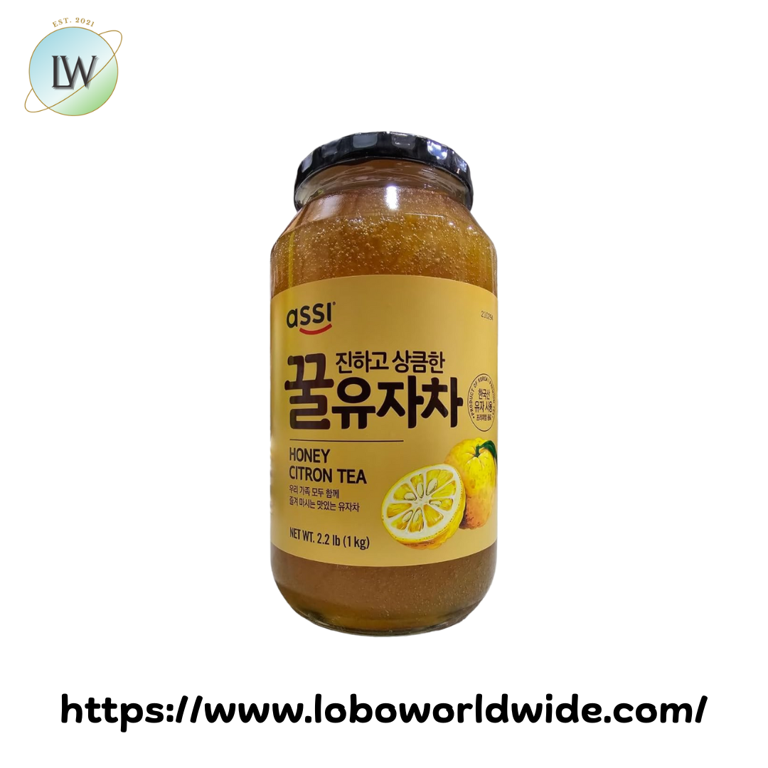 Assi Korean Citron Tea with Honey 1 kg (2.2 lb.)