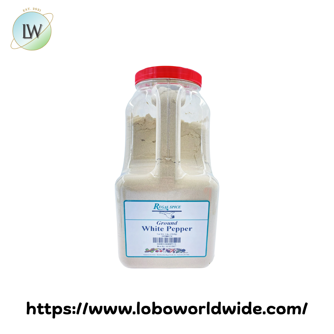 Regal Ground White Pepper - 5 lb.