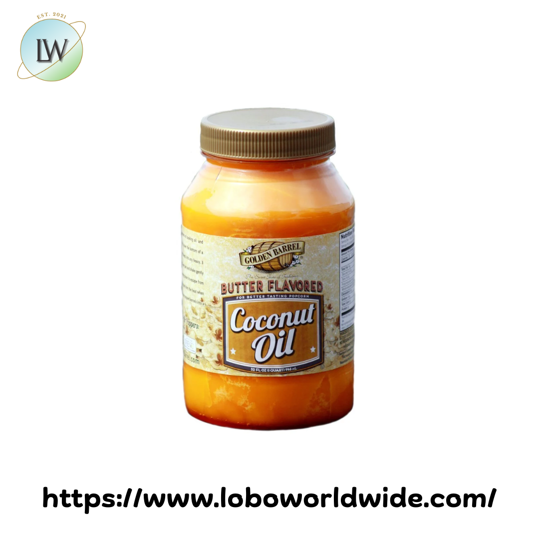 Golden Barrel 32 oz. Butter Flavored Coconut Oil