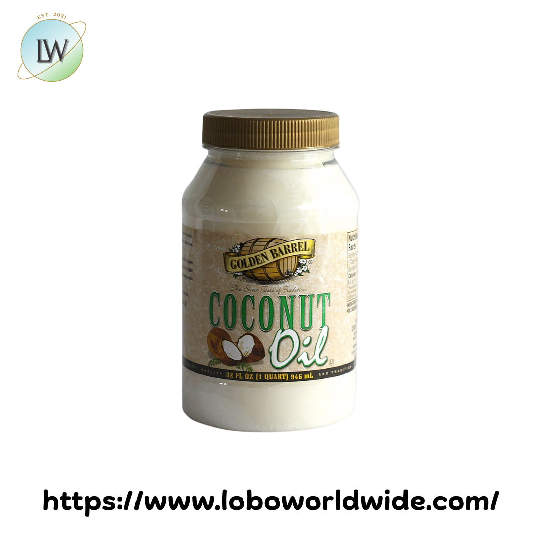 Golden Barrel 32 oz. Coconut Oil