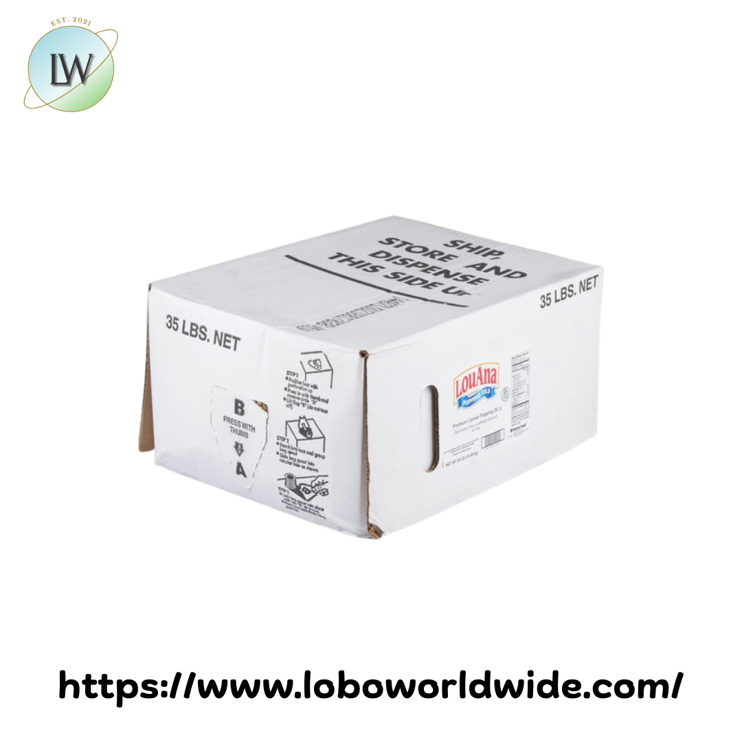LouAna 35 lb. Bag-in-Box Butter Flavored Topping Oil