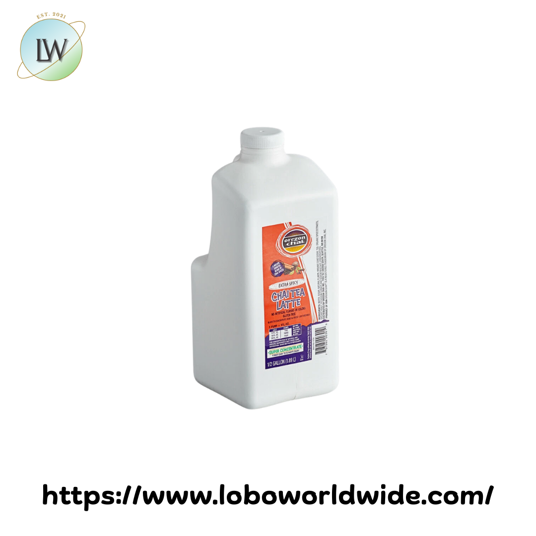 Oregon Chai Extra Spicy Chai 5:1 Super Concentrate 1/2 Gallon