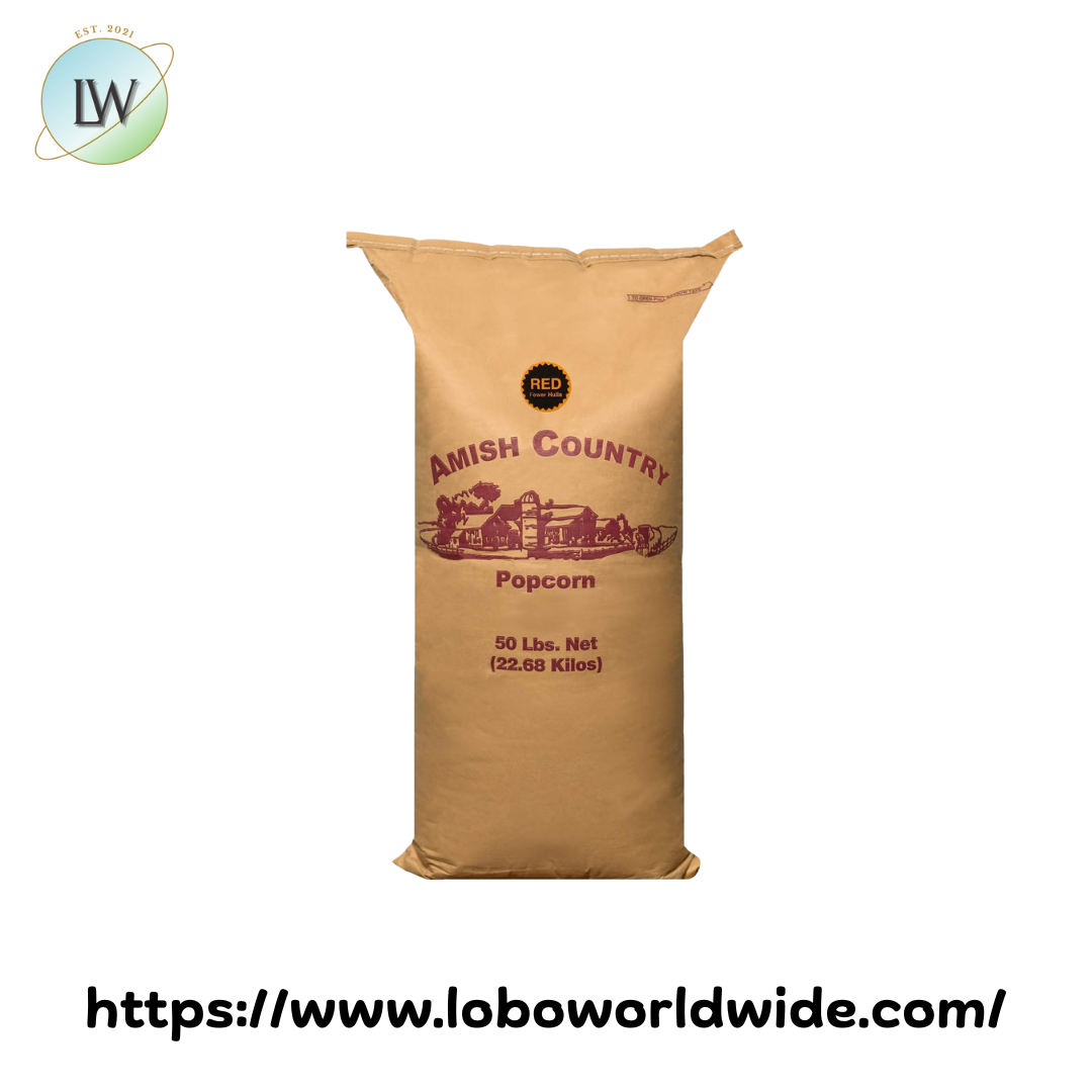 Amish Country Red Butterfly Popcorn Kernels 50 lb.