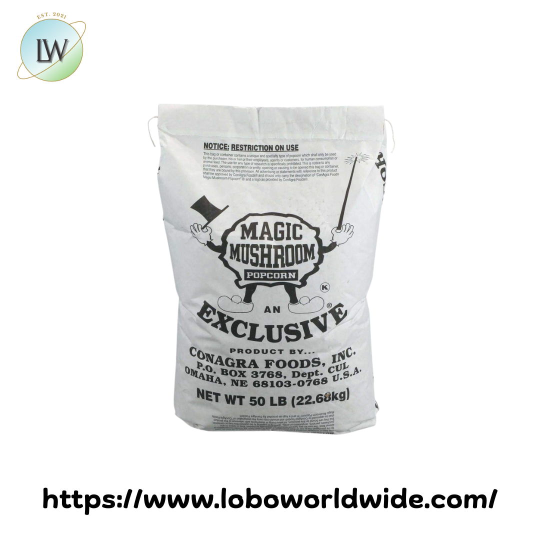 ConAgra Magic Mushroom Large Mushroom Popcorn Kernels - 50 lb.