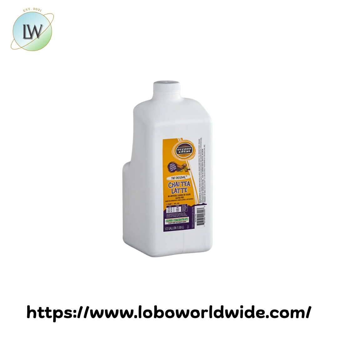 Oregon Chai Original Chai 5:1 Super Concentrate 1/2 Gallon