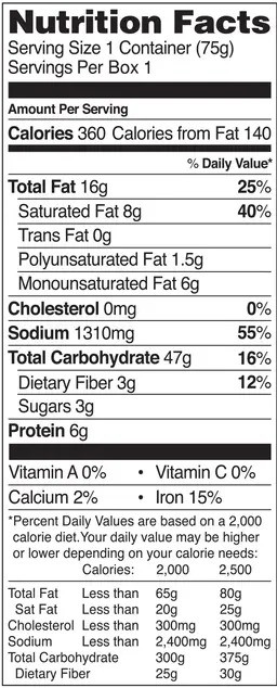 Nongshim Instant Shin Noodles Soup Cup, 2.64 Ounce -- 6 per case