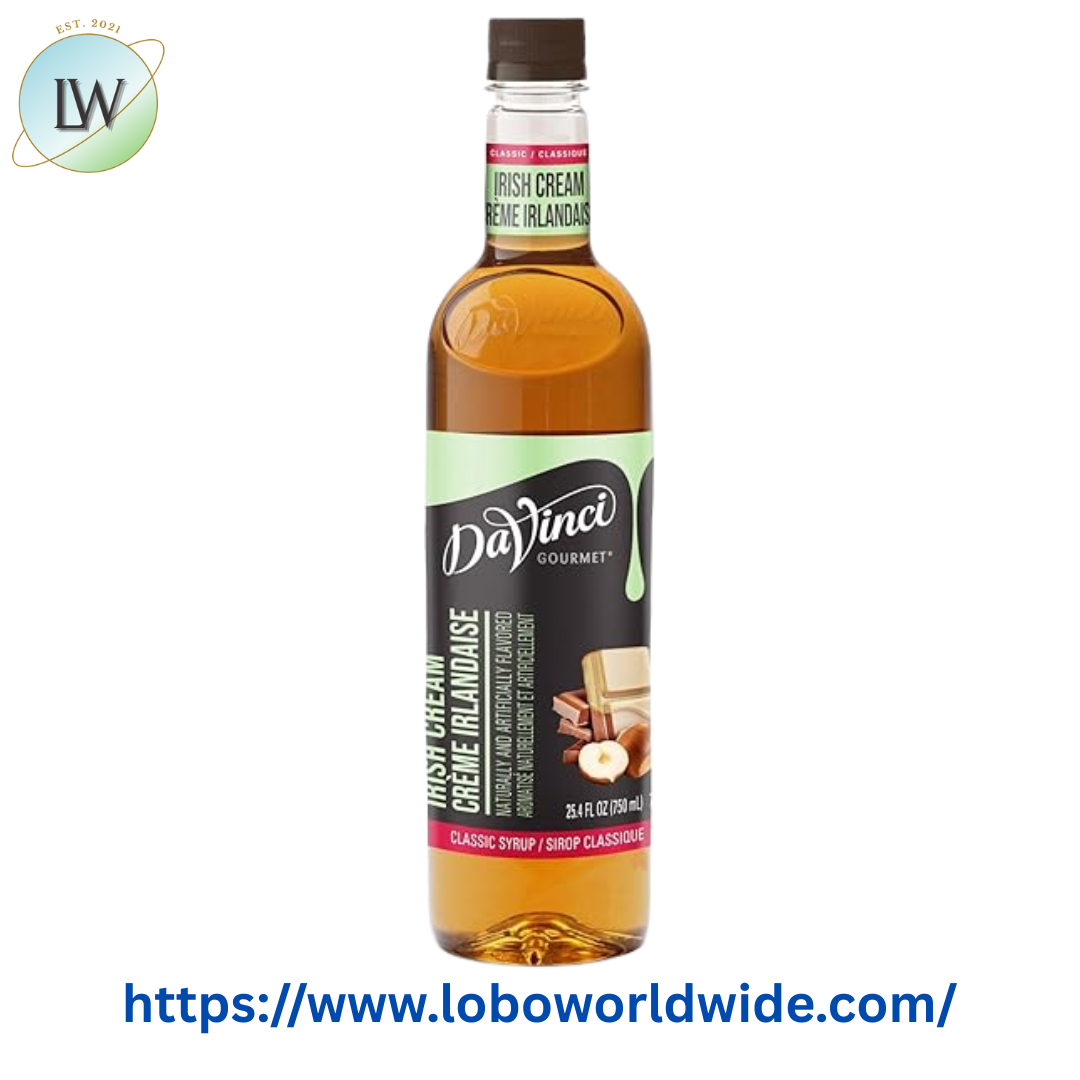 DaVinci Gourmet Classic Irish Cream Flavoring Syrup 750 mL