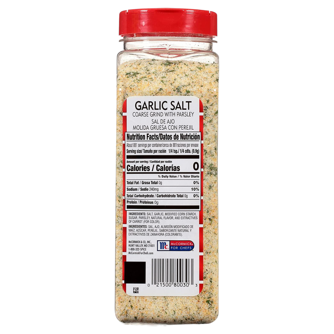 Lawry's 28 oz. Garlic Salt with Parsley, Coarse Grind