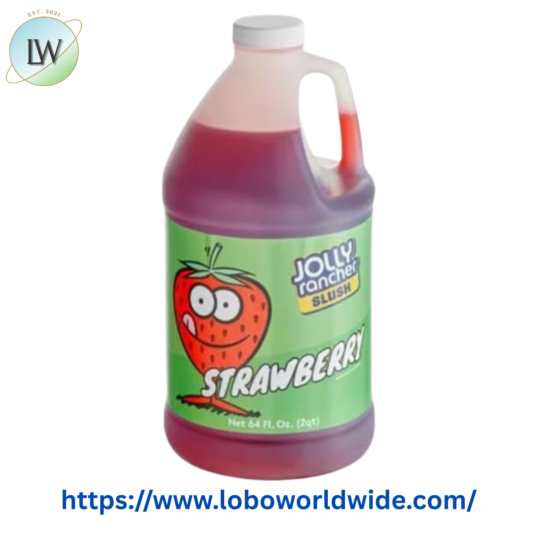Jolly Rancher 1/2 Gallon Strawberry Slushy 5:1 Concentrate