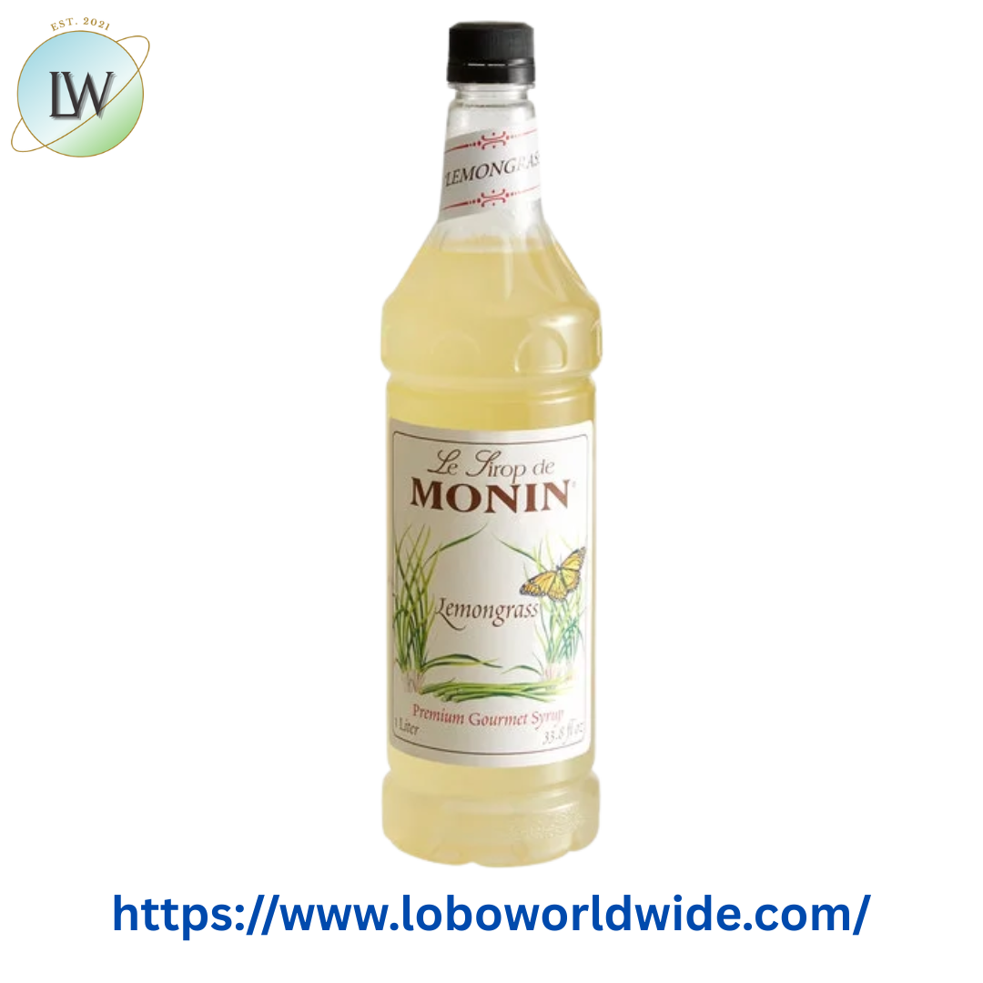 Monin Premium Lemongrass Flavoring Syrup 1 Liter