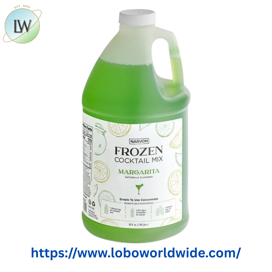 Narvon Margarita Frozen Cocktail Mix Concentrate 1/2 Gallon