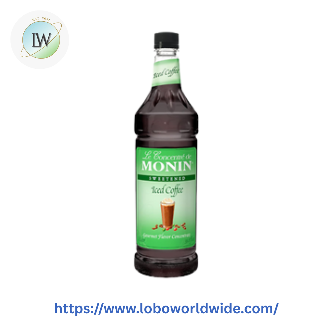 Monin 1 Liter Premium Iced Coffee 7:1 Concentrate