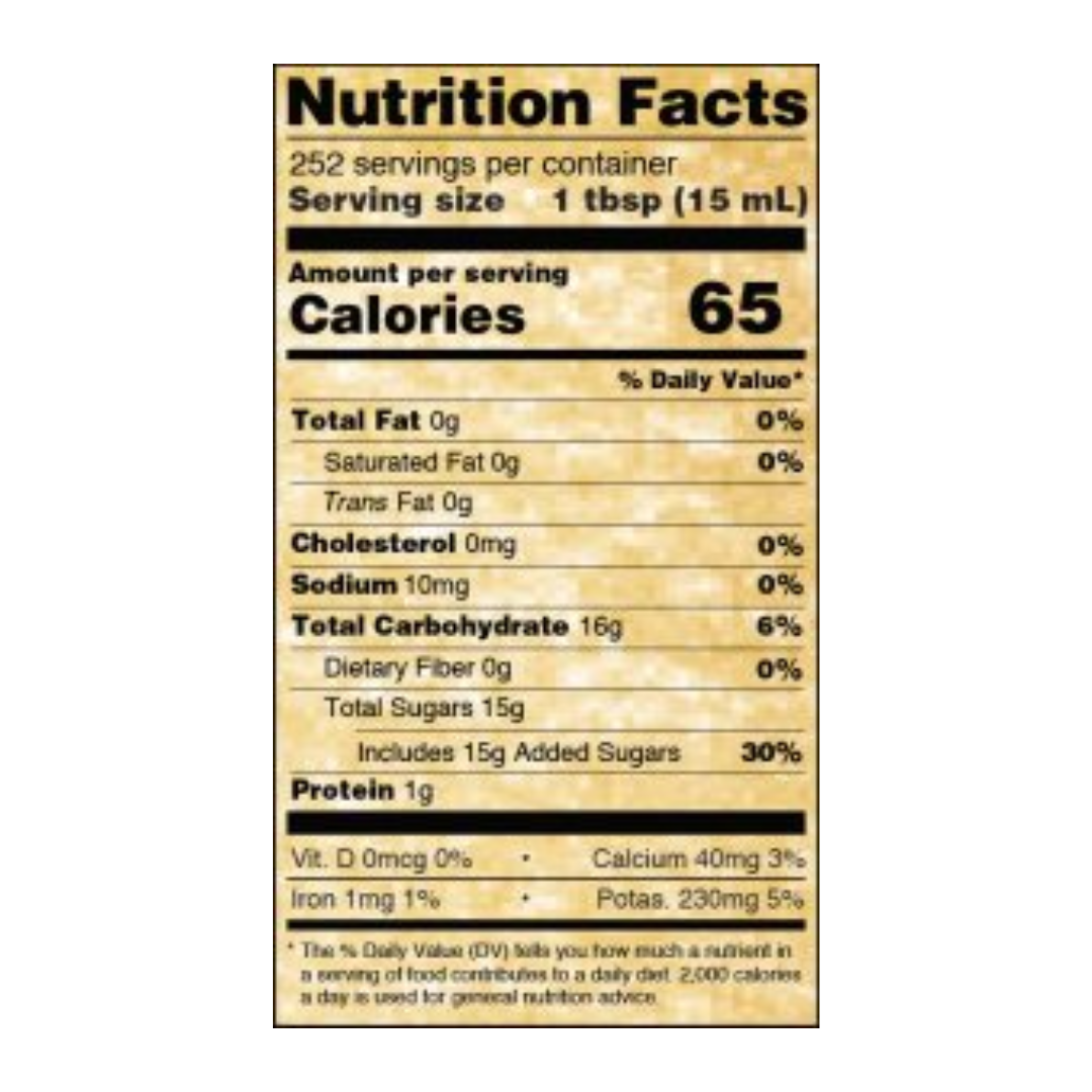 Golden Barrel 1 Gallon Sulfur-Free Supreme Baking Molasses