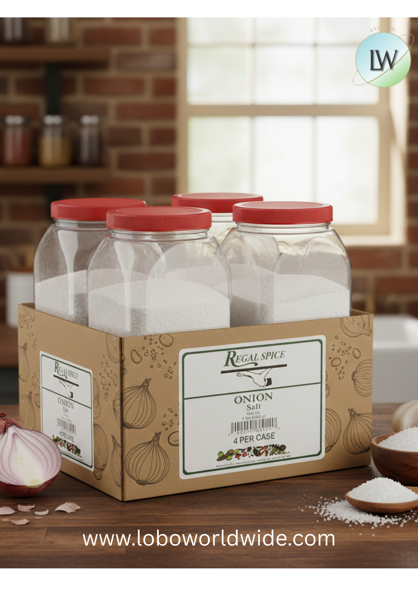 Regal Onion Salt (Various Sizes)