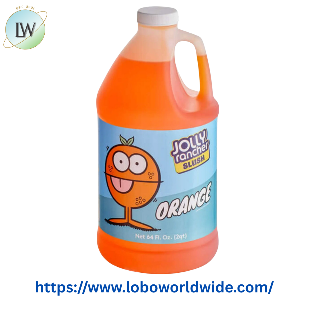 Jolly Rancher 1/2 Gallon Orange Slushy 5:1 Concentrate