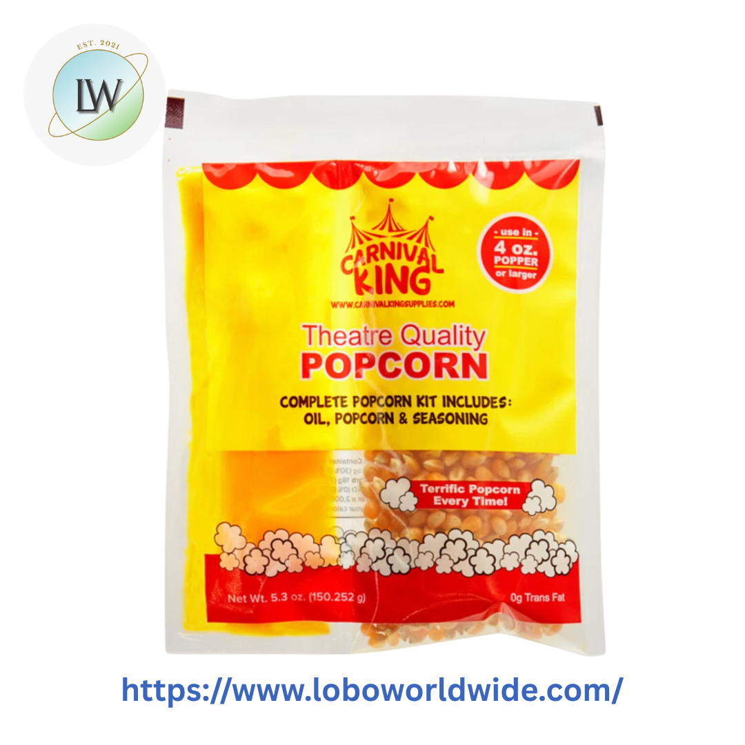 Carnival King All-In-One Popcorn Kit for Popper