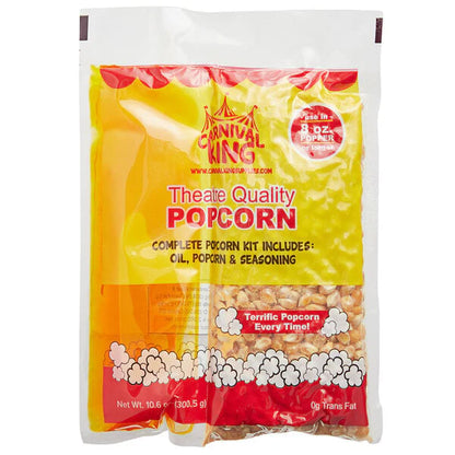 Carnival King All-In-One Popcorn Kit for Popper (Various Sizes)