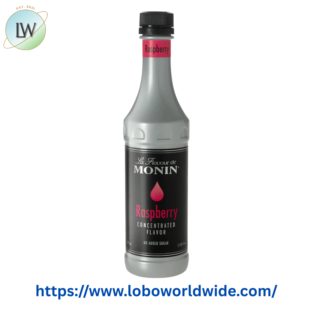 Monin Raspberry Concentrated Flavor 375 mL