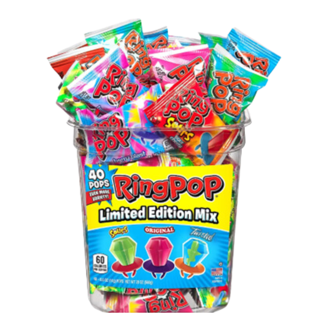 Candy Ring Pops 40 ct.