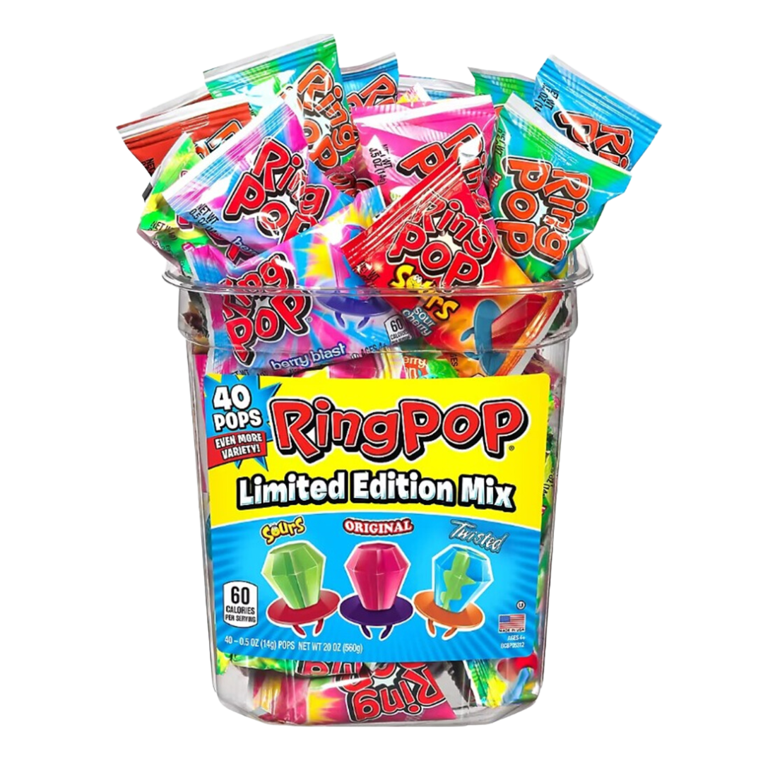Ring Pop Assorted Flavor 44 Ct