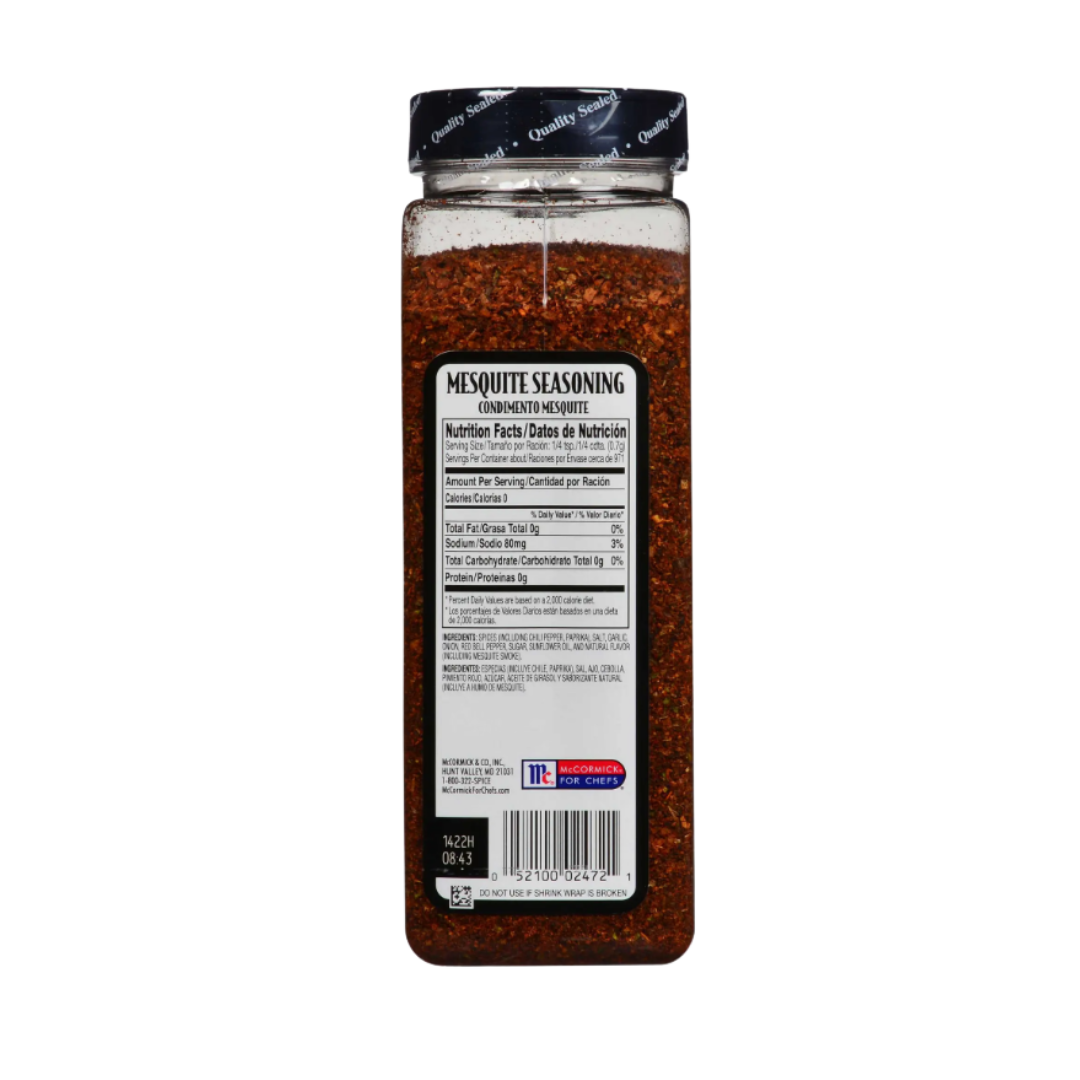 McCormick Grill Mates 24 oz. Mesquite Seasoning- 6/Case