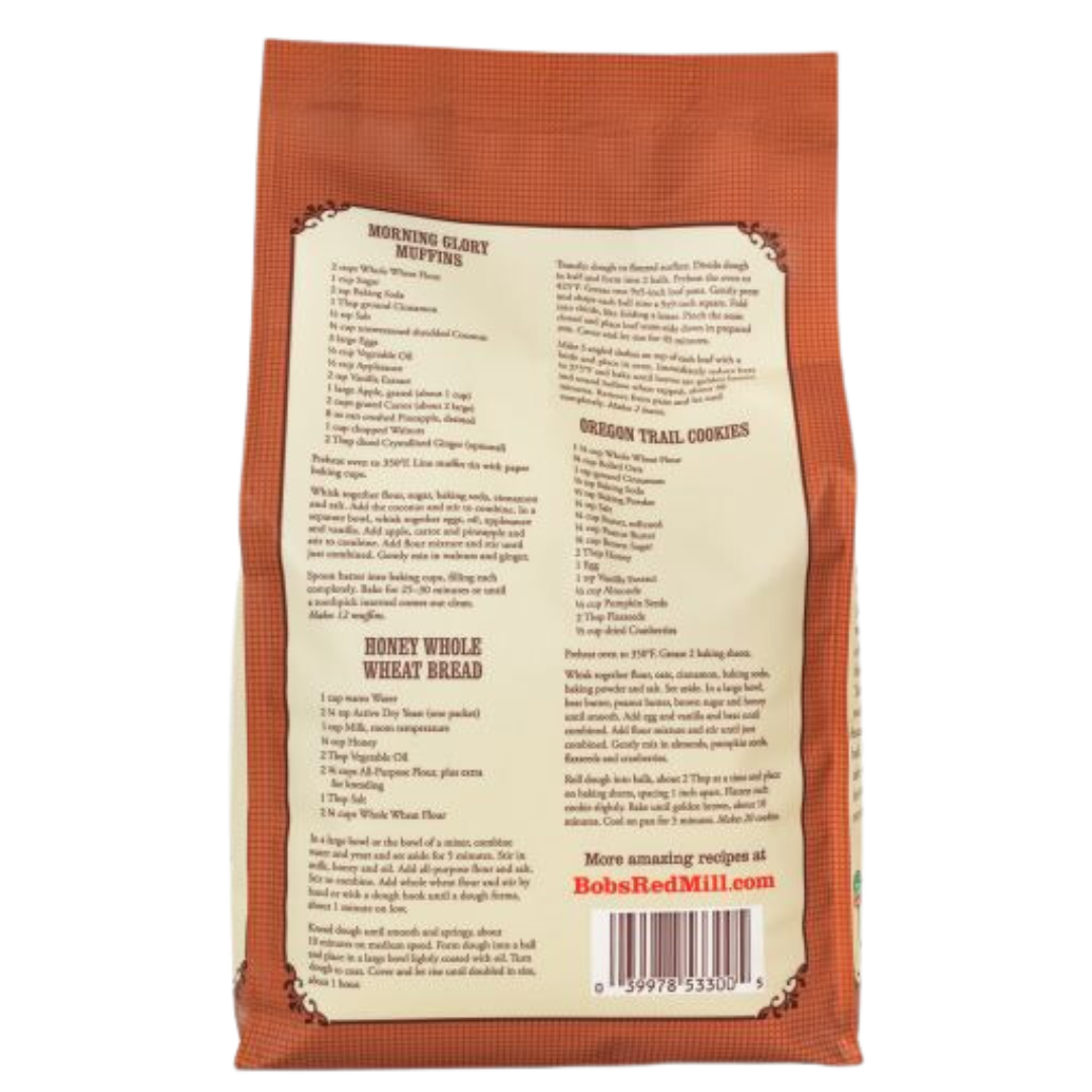Bob’s Red Mill 100% Stone-Ground Whole-Wheat Flour 5lb