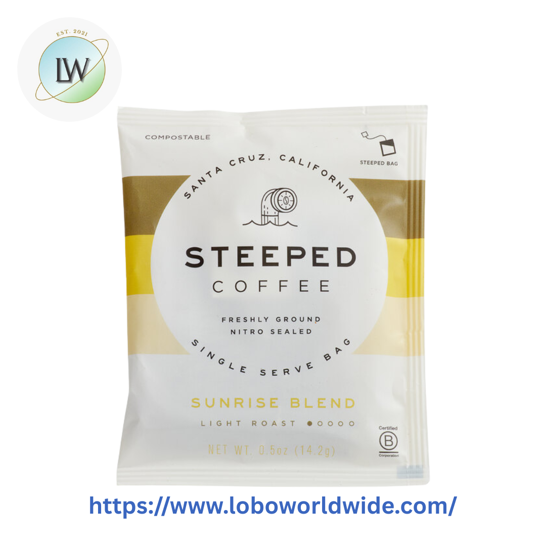 Steeped Coffee Single Serve Bag - 100/Case