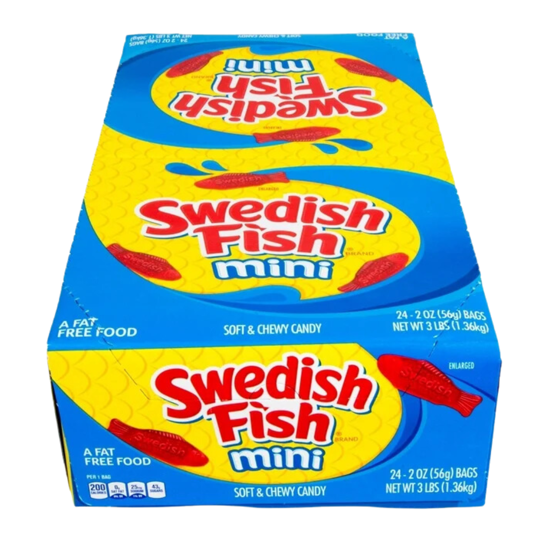 Swedish Fish Soft & Chewy Candy, 2-Oz Packages 24 ct (2 pk.)