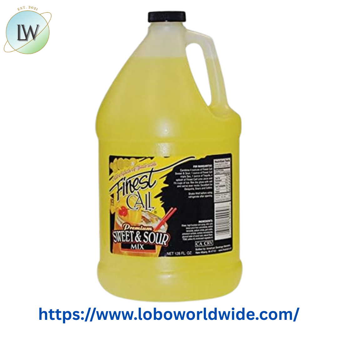 Finest Call 1 Gallon Ready-to-Use Sweet and Sour Mix