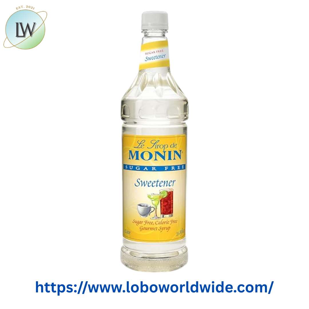 Monin Sugar Free Sweetener Syrup 1 Liter