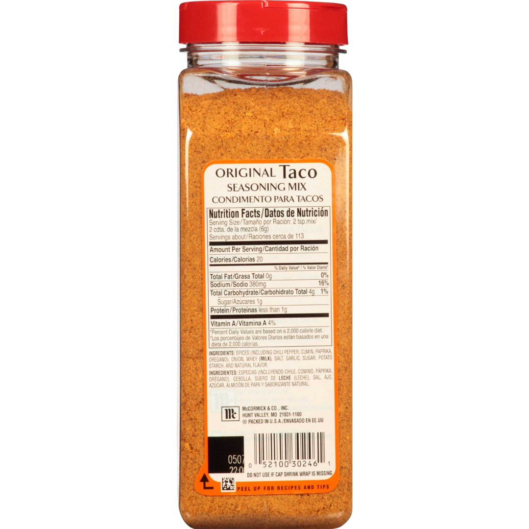 McCormick Culinary Taco Seasoning 24 oz.