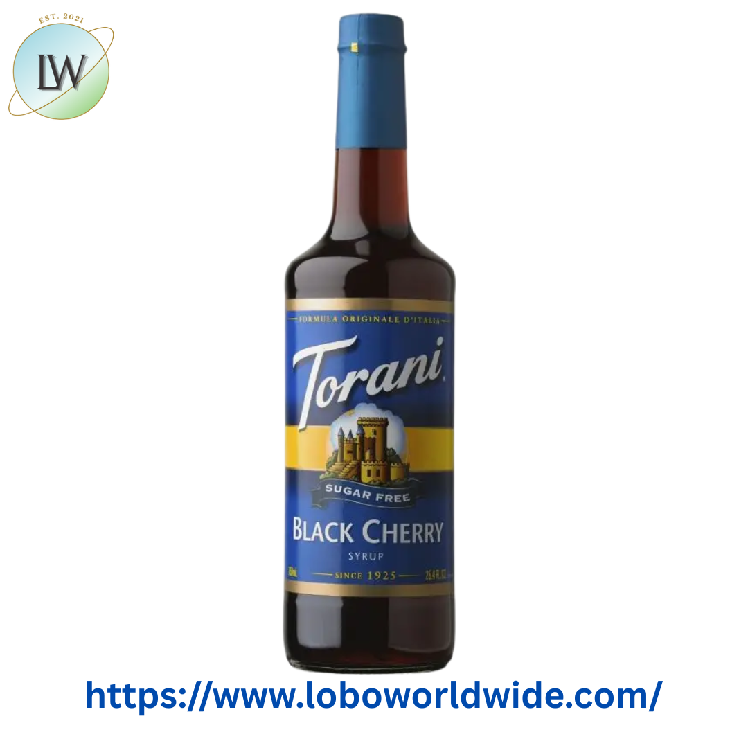 Torani Sugar Free Black Cherry Flavoring / Fruit Syrup 750 mL