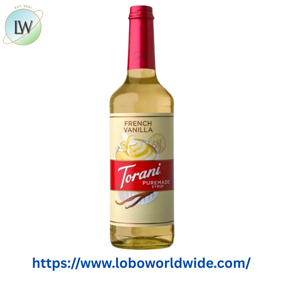 Torani Puremade French Vanilla Flavoring Syrup 750 mL