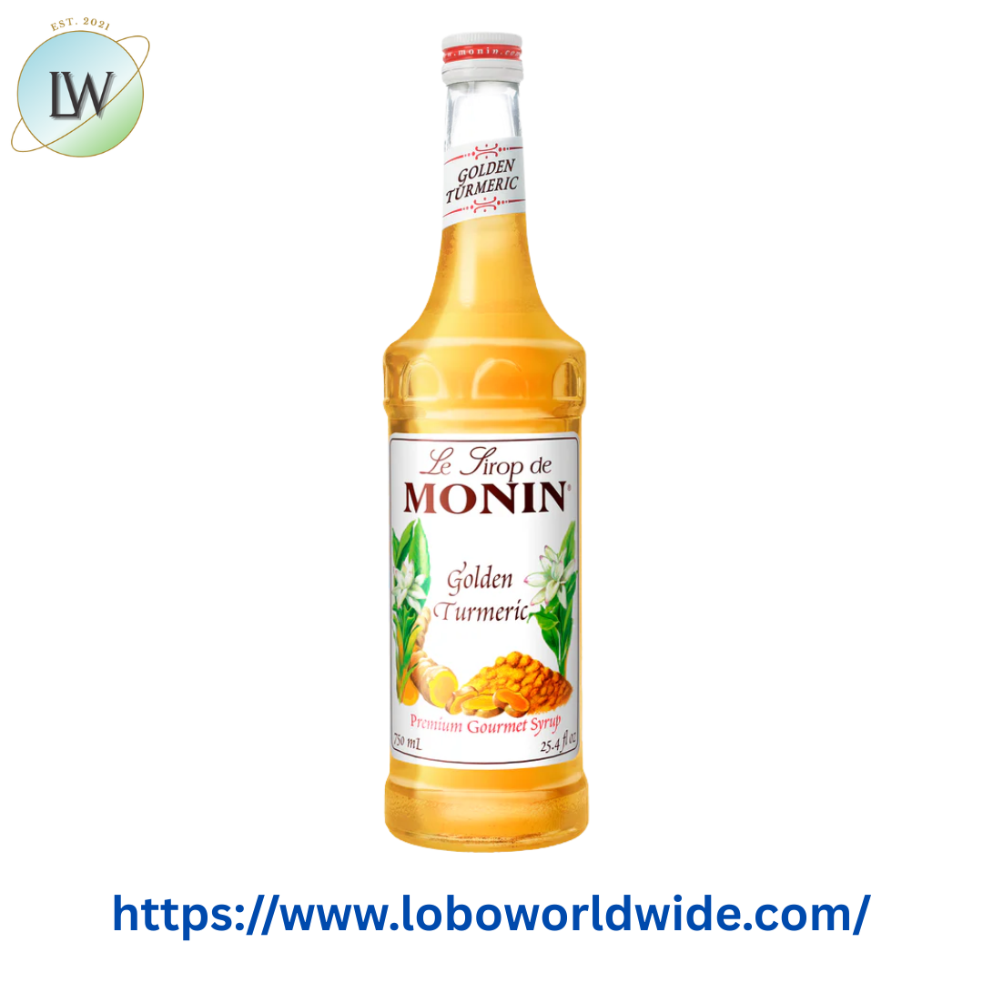 Monin Premium Golden Turmeric Flavoring Syrup 750 mL