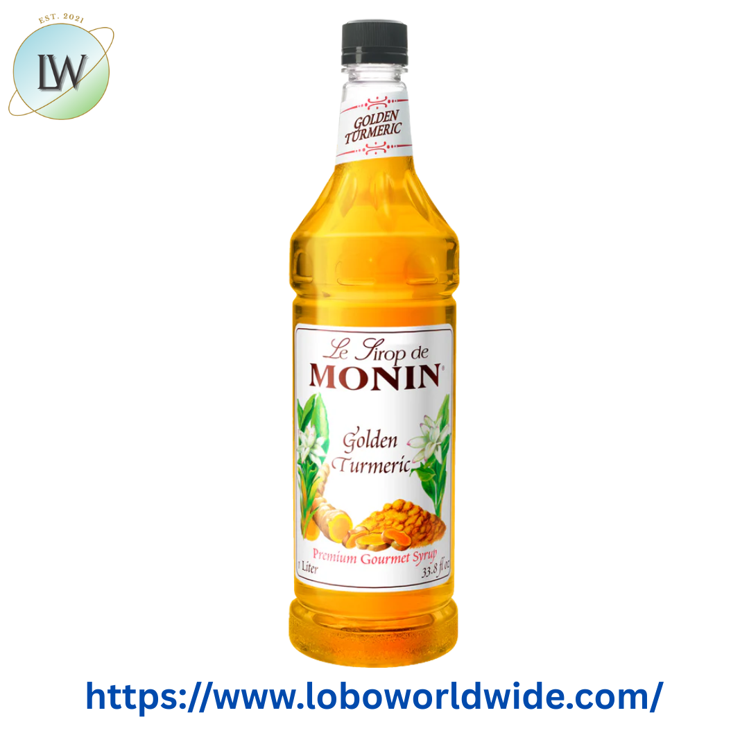 Monin Premium Golden Turmeric Flavoring Syrup 1 Liter