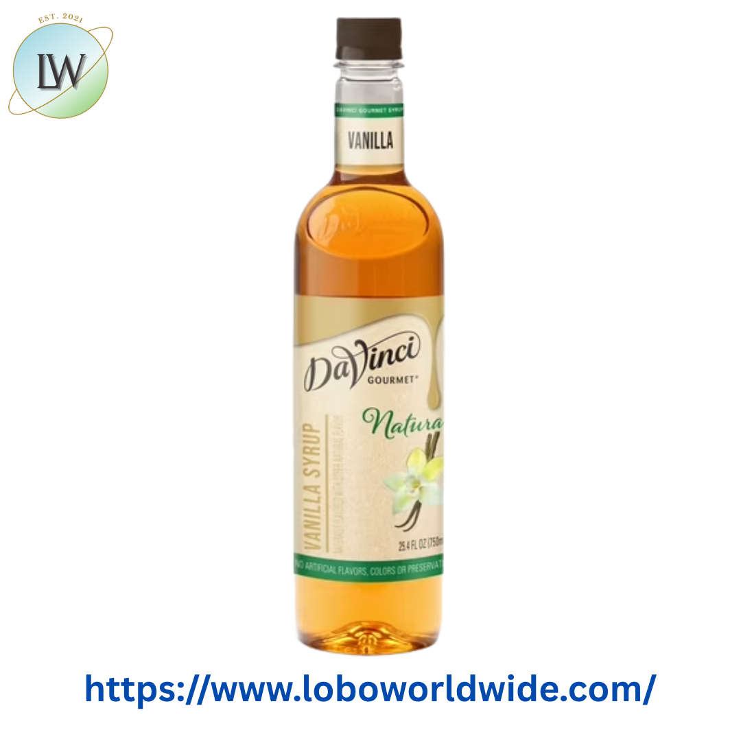 DaVinci Gourmet All-Natural Vanilla Flavoring Syrup 750 mL