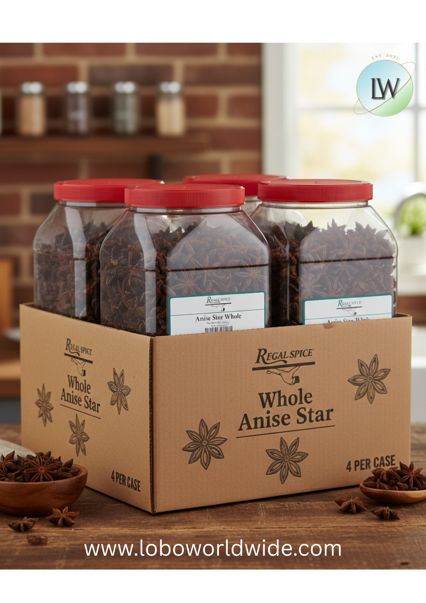 Regal Whole Star Anise 7 oz.