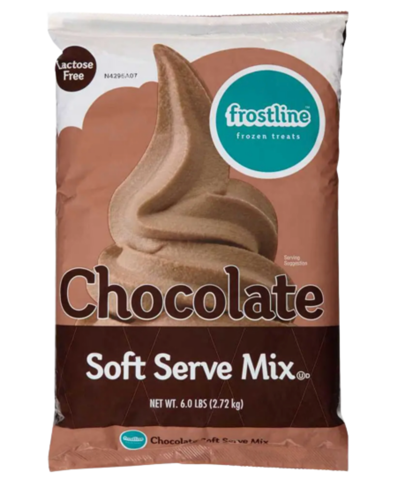 Frostline Chocolate Soft Serve Ice Cream 6lbs