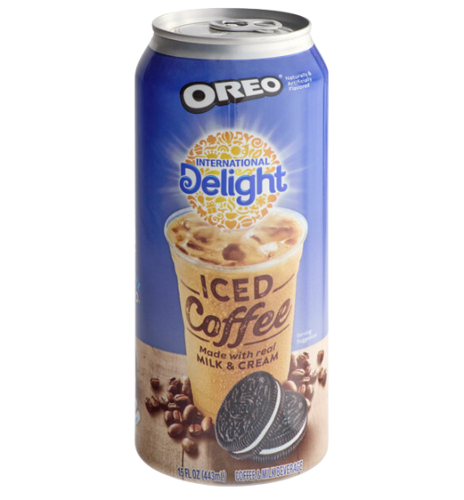 International Delight Oreo Iced Coffee 15 fl. oz. - 12/Case