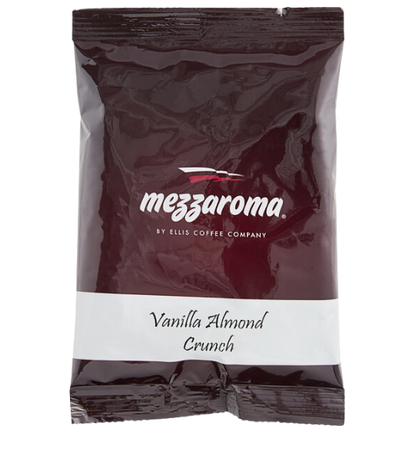 Ellis Mezzaroma Vanilla Almond Crunch Coffee Packet 2.5 oz. - 24/Case