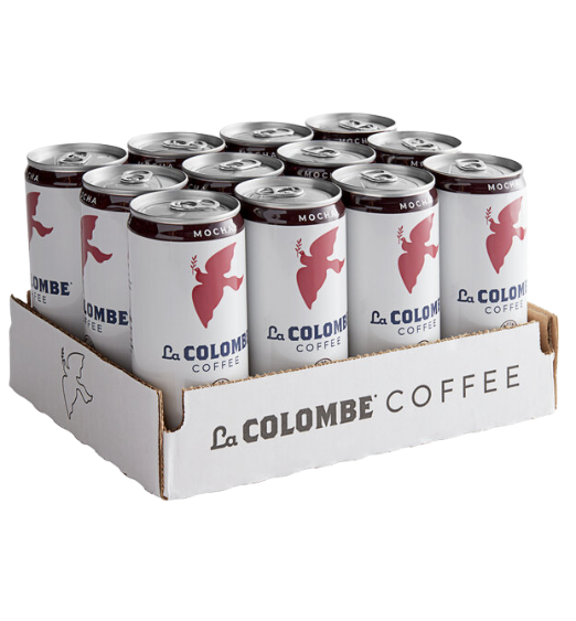 La Colombe Peppermint Mocha Latte 9 fl. oz. - 12/Case