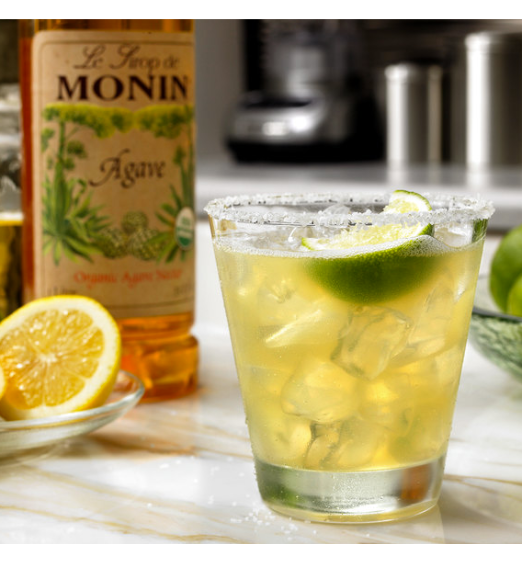 Monin Organic Agave Nectar Sweetener Syrup 750 mL