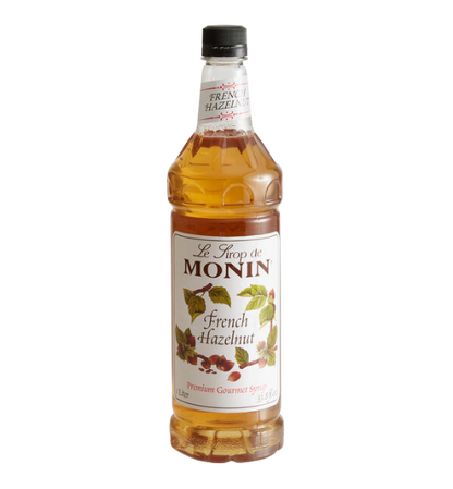 Monin Premium French Hazelnut Flavoring Syrup 1 Liter