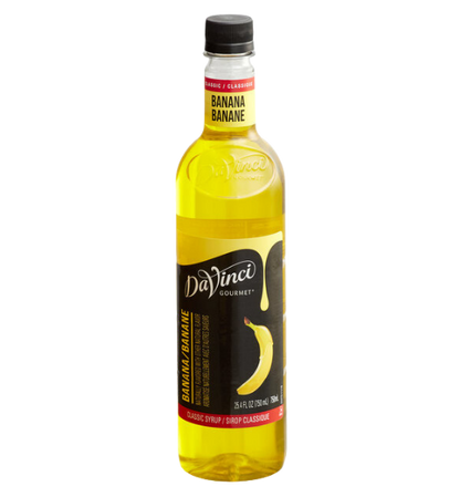 DaVinci Gourmet Classic Banana Flavoring / Fruit Syrup 750 mL